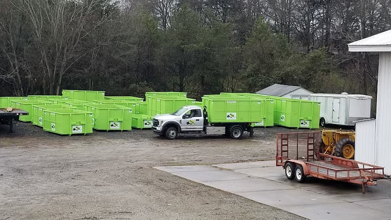 Bin There Dump That Dumpster Rentals Mooresville - exterior view of luxury portable restroom trailer in Mooresville, North Carolina