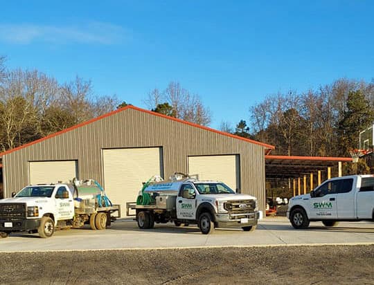 Sustainable Waste Management - exterior view of luxury portable restroom trailer in Charlotte, North Carolina