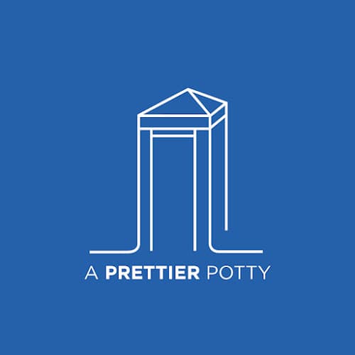 Cardinal Rents, LLC / A Prettier Potty - exterior view of luxury portable restroom trailer in Charlotte, North Carolina